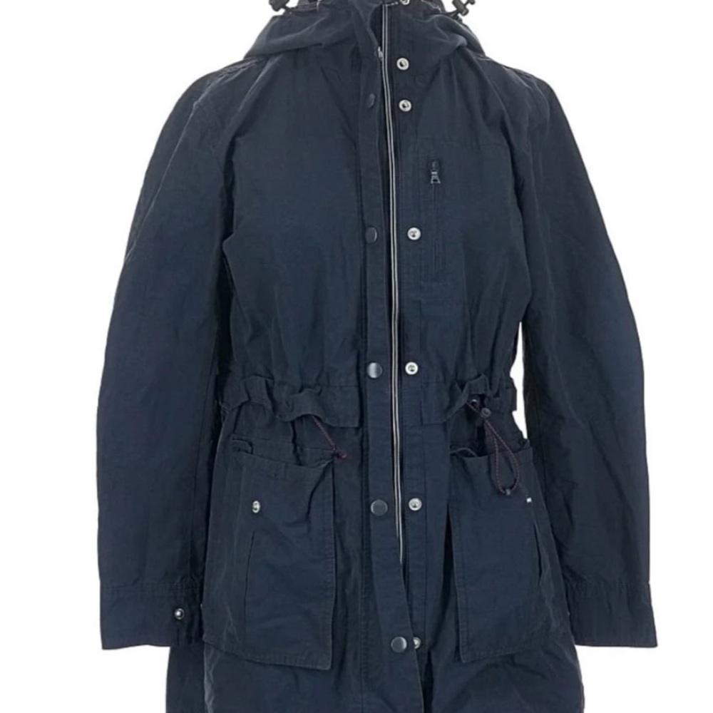 JCREW Women’s Navy Hooded Jacket